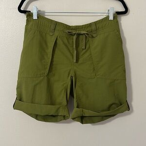 The North Face Women’s Horizon Sunnyside Convertible Hiking Shorts Size 6 Green
